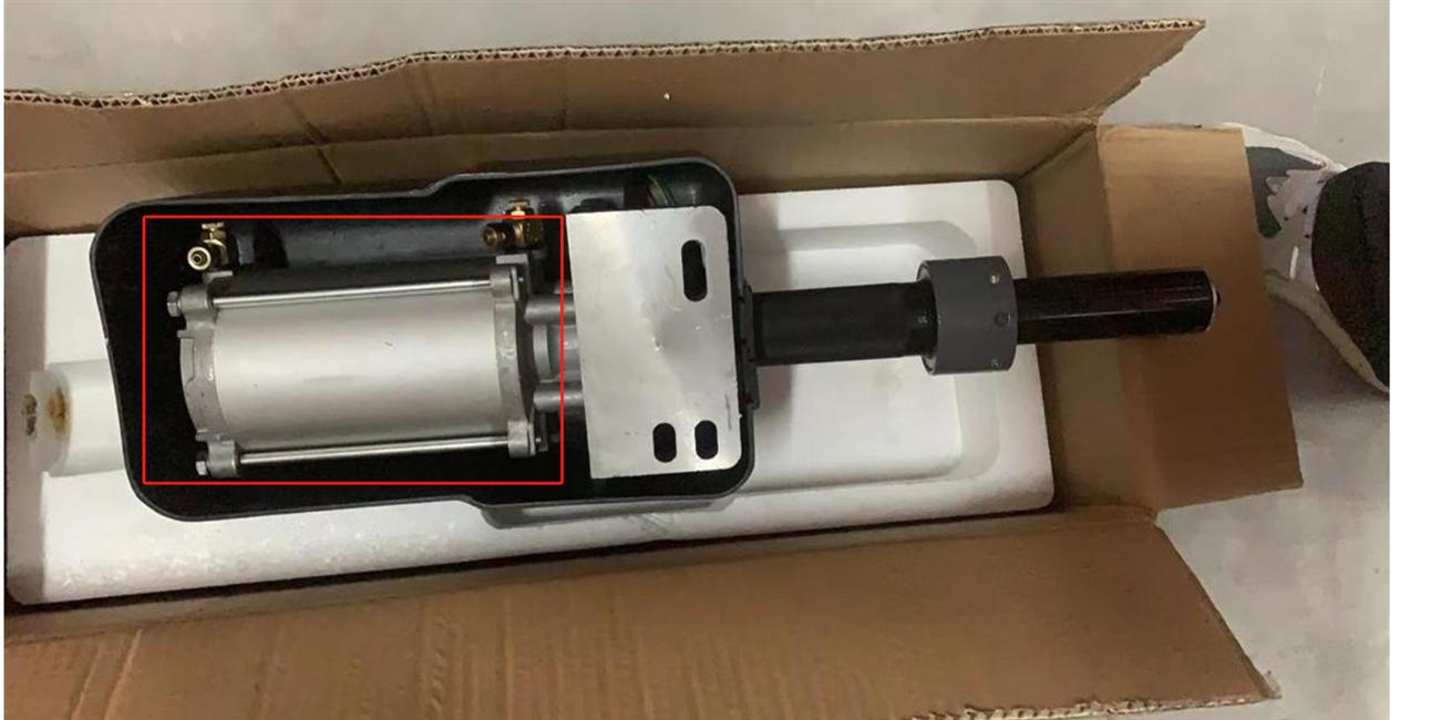 External swing door pump cylinder assembly, left-hand, Toda, universal-1