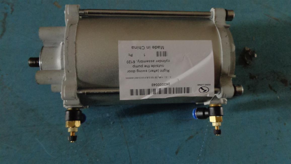 External swing door pump cylinder assembly, right-hand rotation, Toda, universal