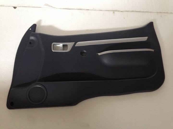 Right front door inner guard assembly, 09 model, gray, chrome plated, manual, universal-1