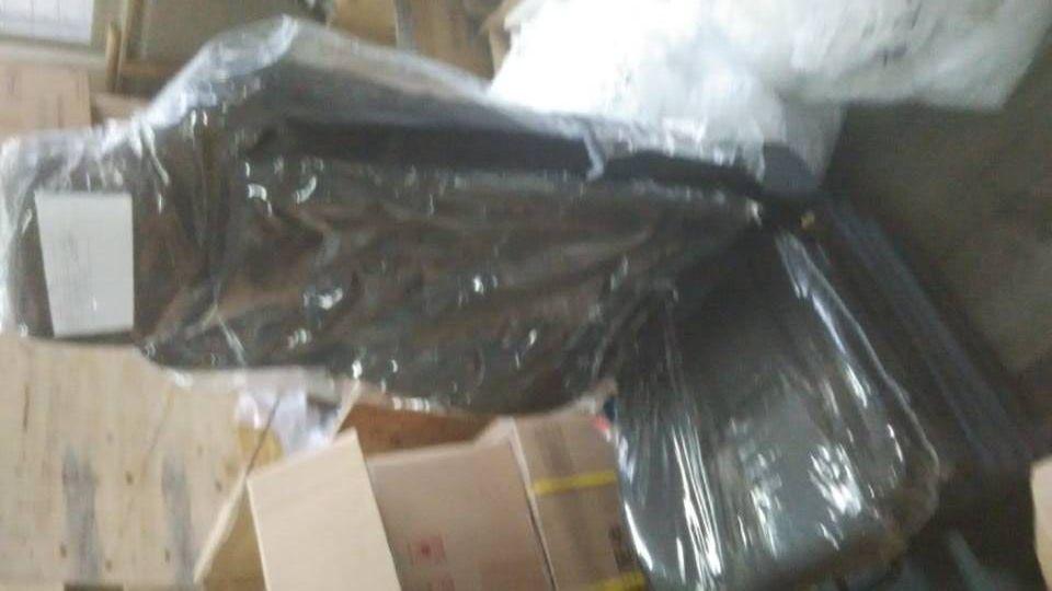 气囊式司机椅,Q15-5,三点式安全带,无扶手,真皮