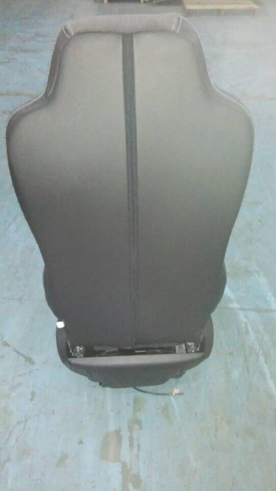 Airbag driver's chair, Gramer 90.6 simple version, Gramer's special imitation leather, no armrests, three-point seat belt-1