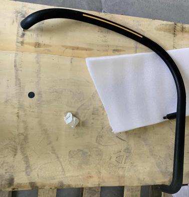 Softened handrails on the dashboard, PU foam, gray, special for Xiaolongwei instrument panel-1