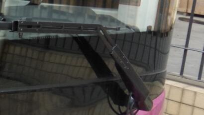 Left wiper arm, 700 double flat wire, DC1910-9