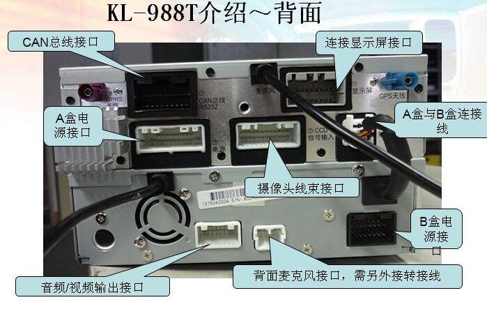 Car computer second-generation GPS audio and video host, after-sales service, 279100405-3