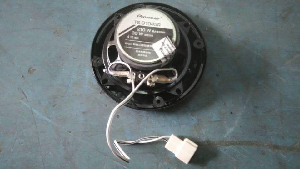 Спикер, пионер TS-G1020F, 30W, 4 окраины, 4 дюйма, черный