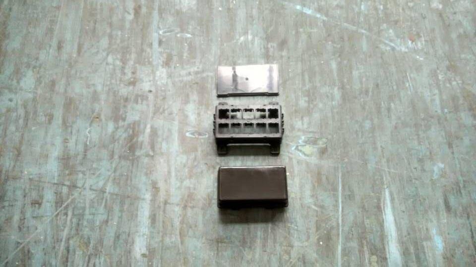 Relay installation box, YRB-10-1, 1230502-2