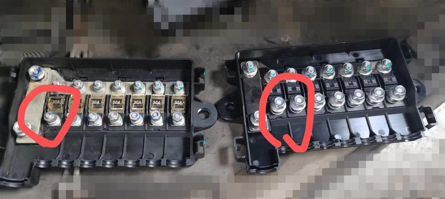 Fuse box, Jimen ZC-1M7S, Jinlong ICS