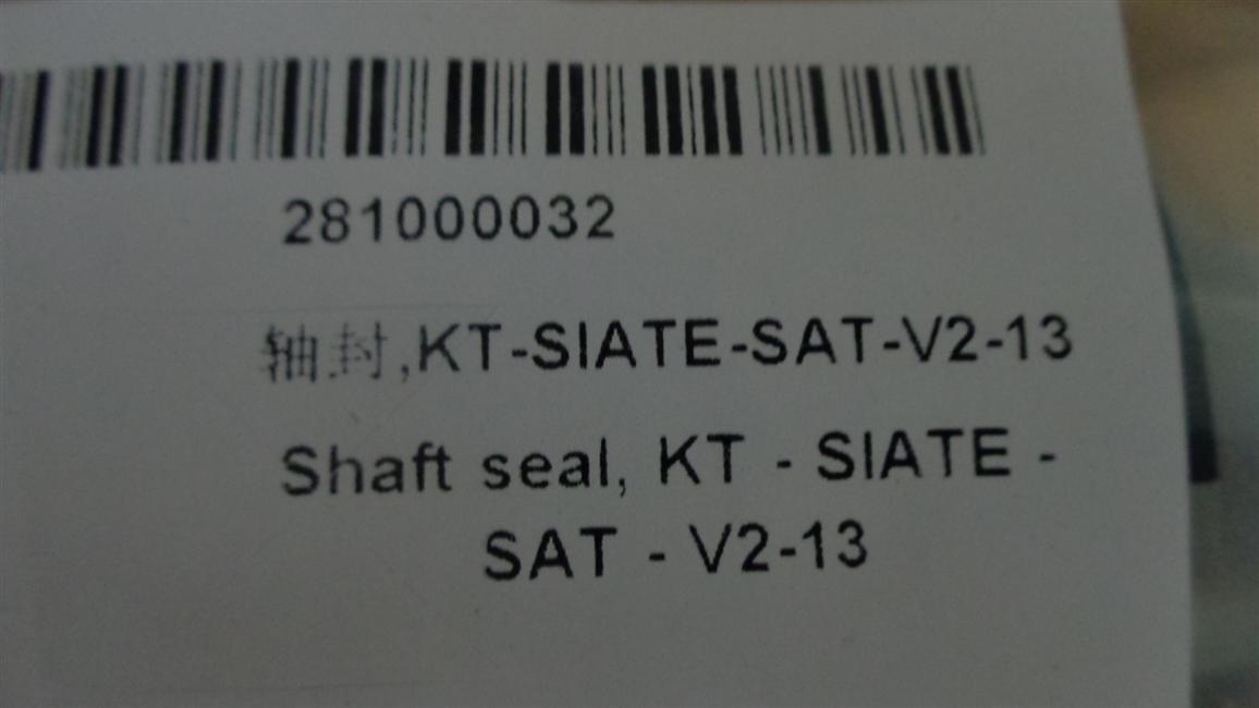 Shaft seal, KT-SIATE-SAT-V2-13-1
