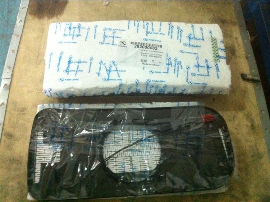 Rearview mirror lens assembly (with defrosting), 282200080/282200090-3