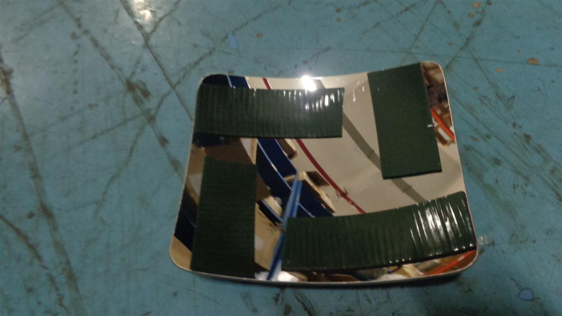 Зеркало зеркала нижнего вида, 282200080/282200090-1