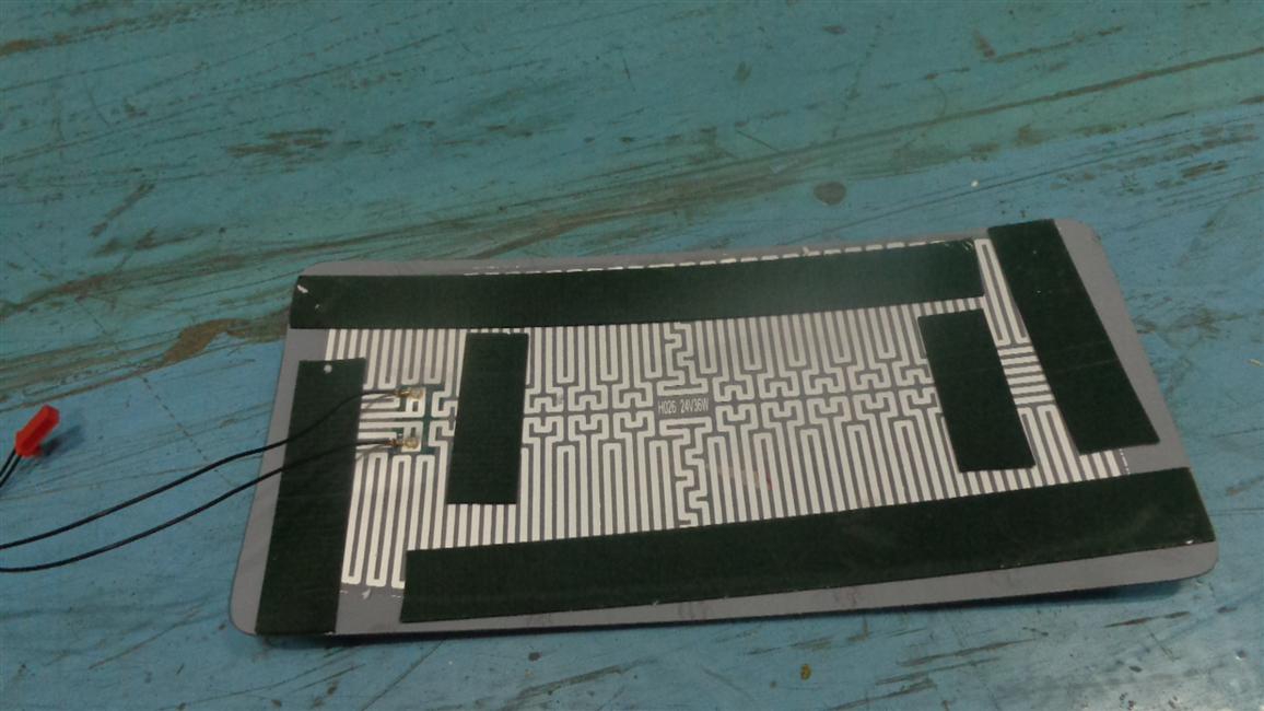 Rear view lens (with heating), KW19-16