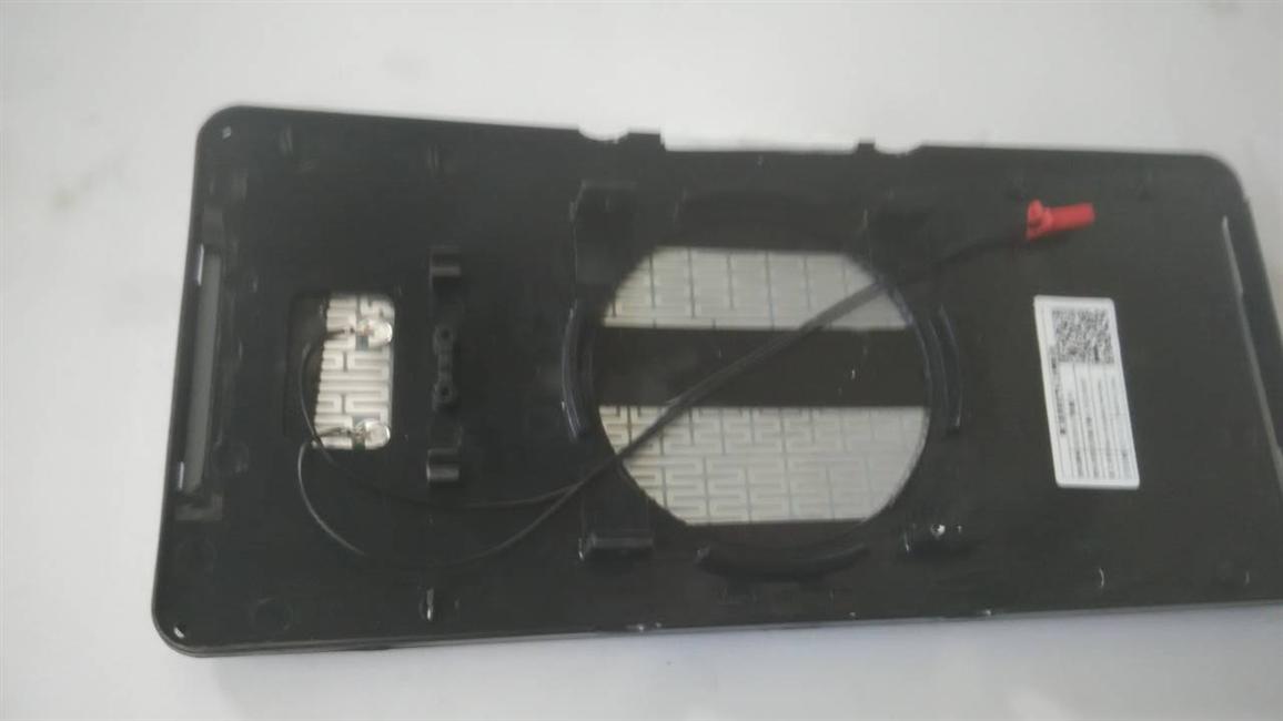 Rear view main lens assembly (with E-mark), 282201150