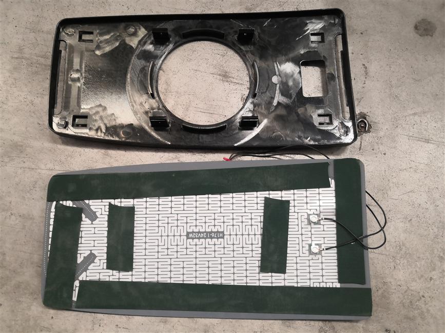 Main mirror lens and pallet assembly, 282200321/282200322