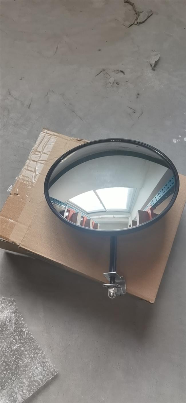 Special extended round mirror rod + large round mirror with diameter 200 curvature 220-1