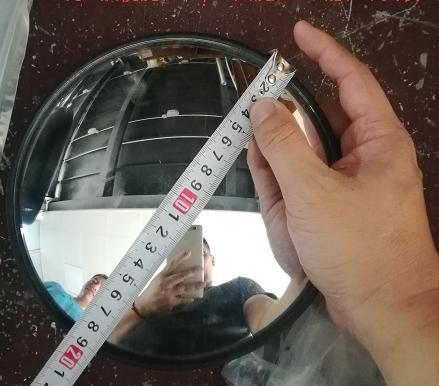 180 plastic round mirror assembly, 282200306-1