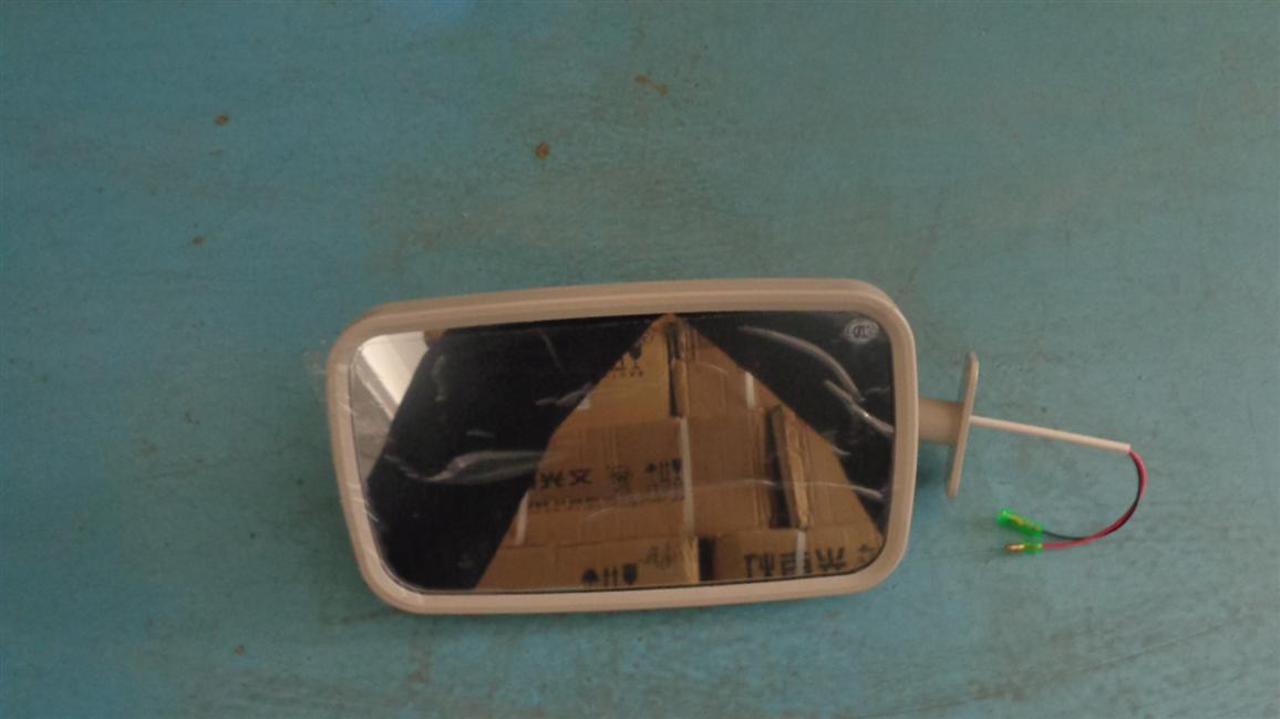 Inner rearview mirror, HDSJ300-02, 121842, with time temperature and humidity display, 21CM flat angle dual display