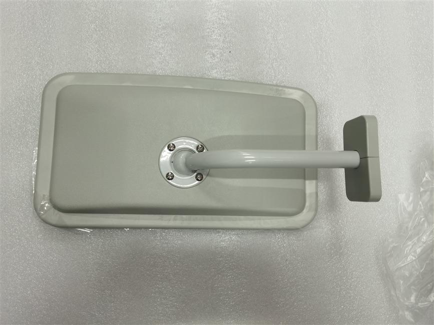 Rétroviseur intérieur, KWFDC5-3, blanc grisâtre, affichage intemporel, support de montage longueur 200, courbure R1348