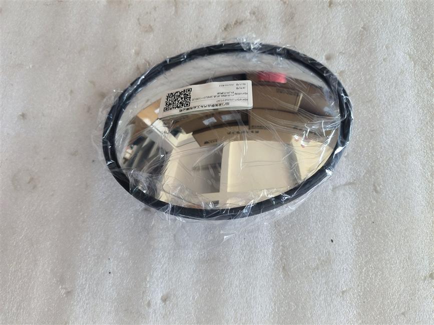 Inner rearview mirror, Kailing, circular mirror, D=180, blank, black shell-1