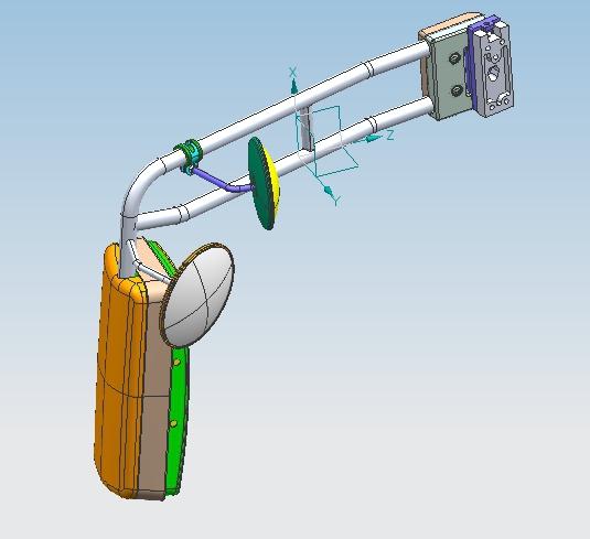 Правая сторона, внешнее зеркало заднего вида, Чанчжоу Кайлинг KW33, тип железной рамы, нет, 6931G