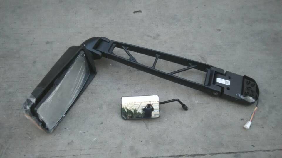 Right side, exterior rearview mirror, KW19-34, iron frame type, electric electric defrost, double-length type
