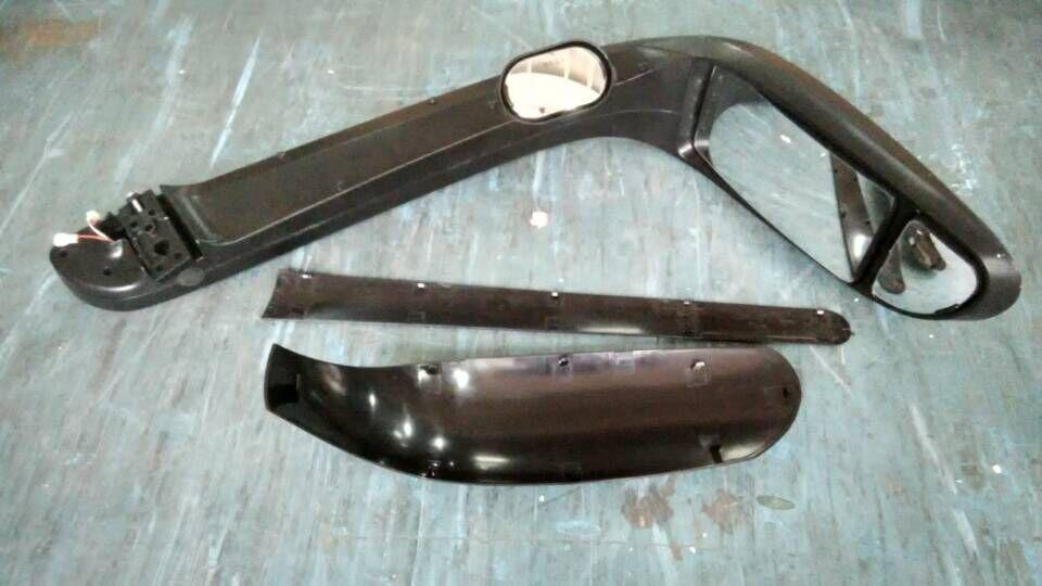 Left external rearview mirror, KL-E1014, ear-free, electric heating defrost, ABS, right rudder, E-mark