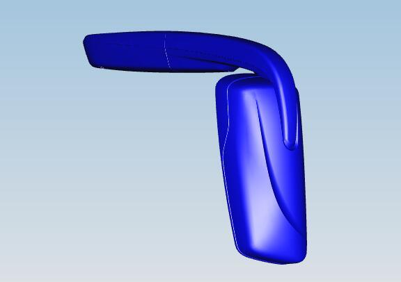 Right side, exterior rearview mirror, KW366, ear-free, electric heating