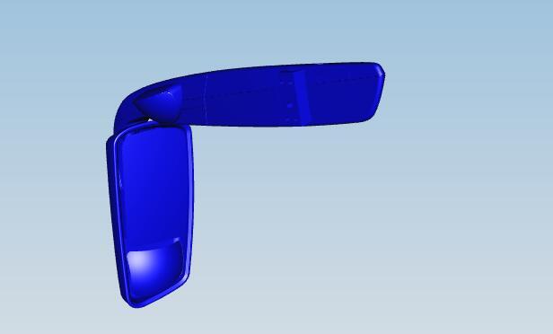 Right side, exterior rearview mirror, KW366, ear-free, electric heating-1