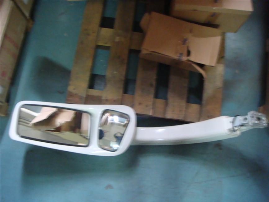 Left external rearview mirror assembly, Shanghai Mekron 6127, rabbit ear type, electric electric defrost, 6127Y