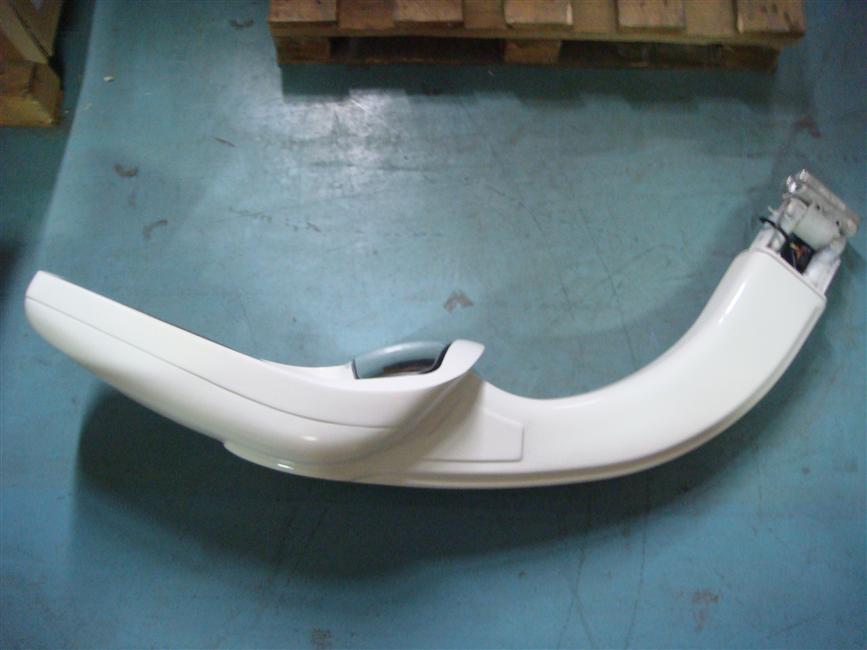 Left external rearview mirror assembly, Shanghai Mekron 6127, rabbit ear type, electric electric defrost, 6127Y-2