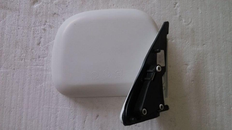 Exterior rearview mirror assembly, universal right side, thin plate colorless, manual, KS-1