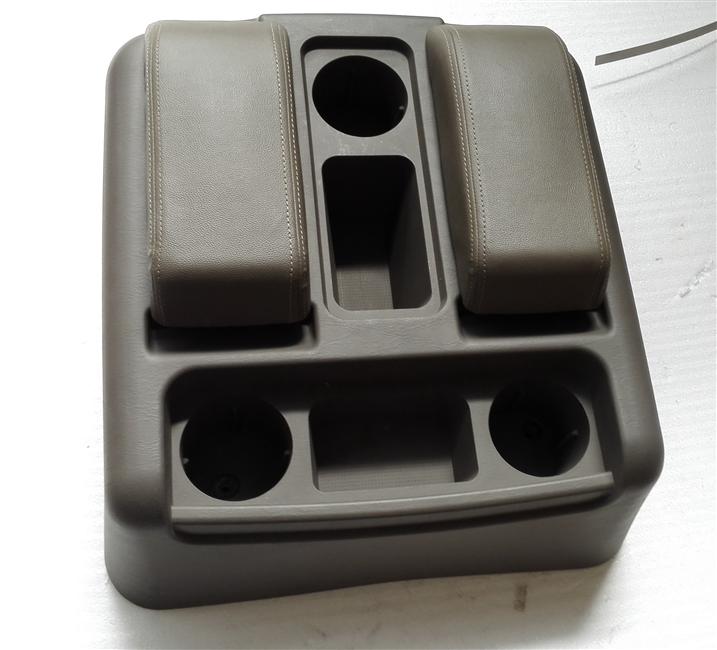 Storage box assembly, 12 models, universal, front handbrake, gray, KS2-2