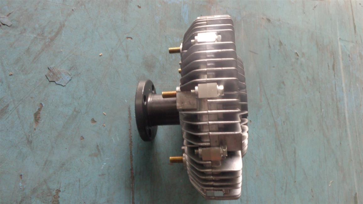 Silicone oil fan clutch, LE-25*64*F900-8B-001-3