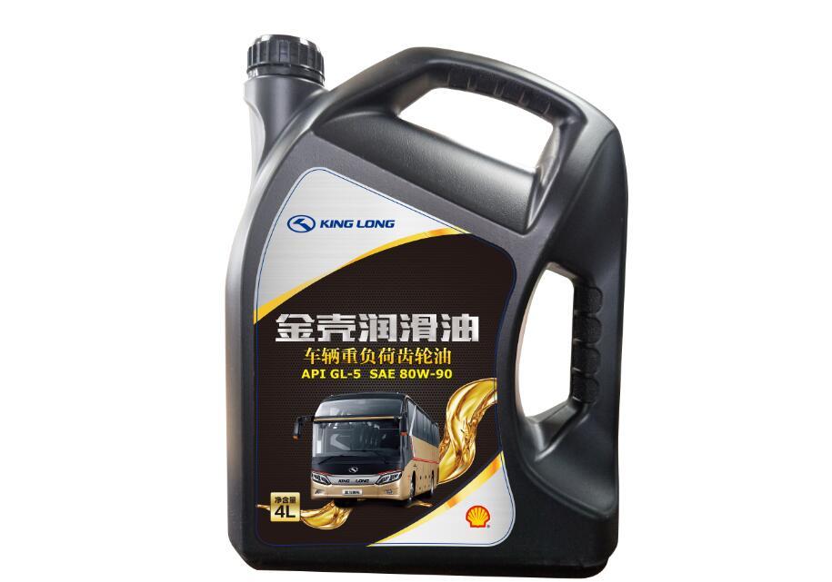 Gold shell gear oil, GL-5, 80W-90, 4L