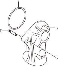 Нефтяной фильтродержатель в сборе, 2R11D-1
