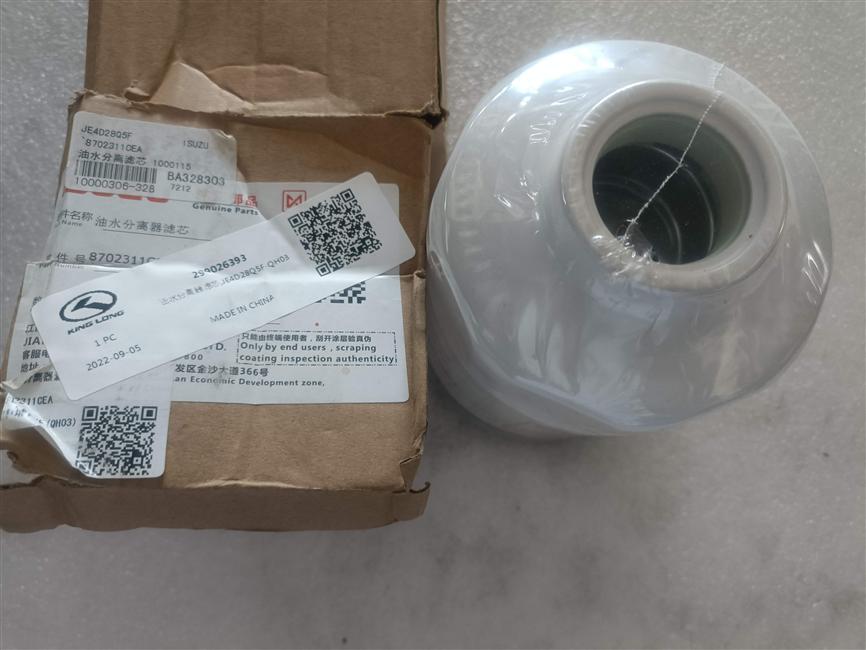 Элемент фильтра сепаратора нефти и воды, JE4D28Q5F-QH03