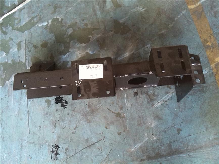 后横梁总成-散热器