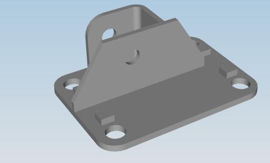 左支架-后稳定杆吊杆
