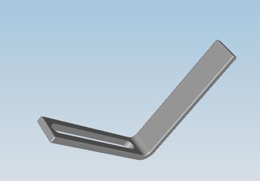 Lower bracket-airbag baffle
