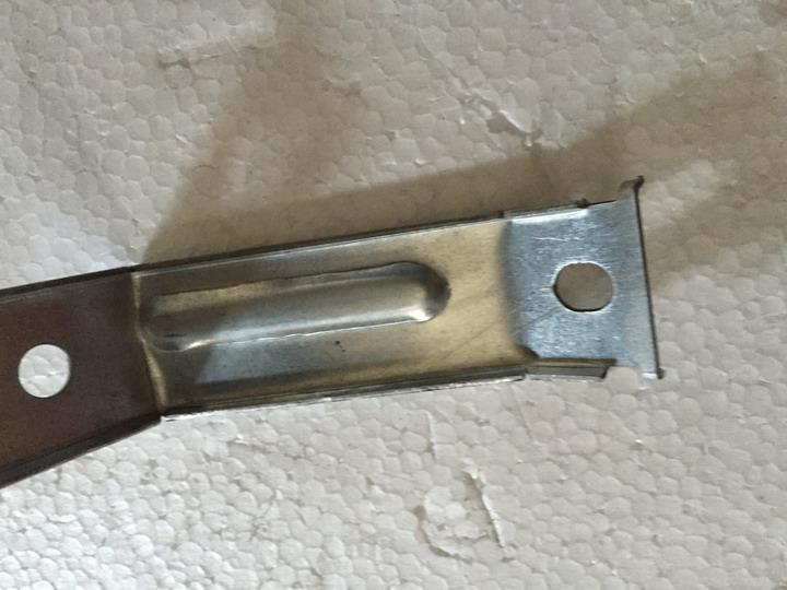 Bracket-rear bumper, bottom, KS2-2