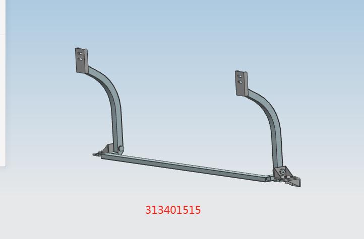 Bracket-front bumper, 6850AGBEVL fifth generation, Q235A, front cover hinge connection integrated