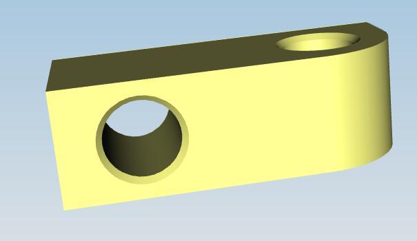 Bloc de réglage - générateur de climatisation, gauche et droite, 60mm*25mm