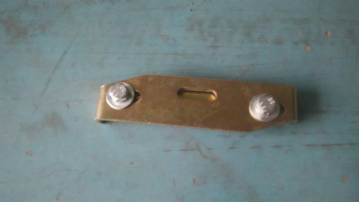 Bracket-Four-link hinge, right side, Q235A t=4.0-1