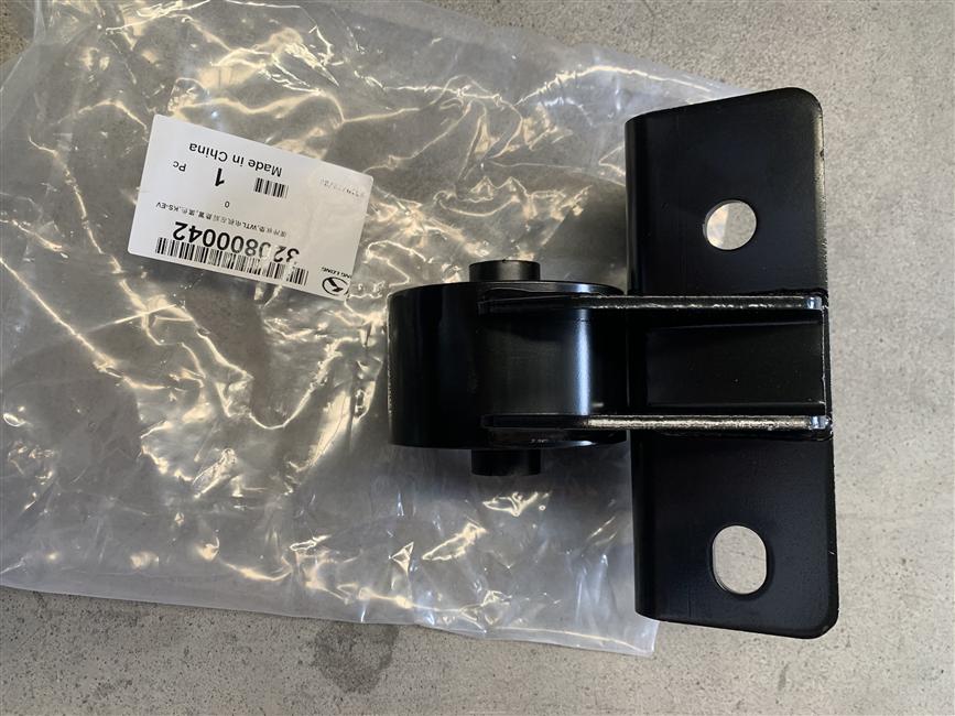 Buffer pad, WTL motor left rear suspension, black, KS-EV-1