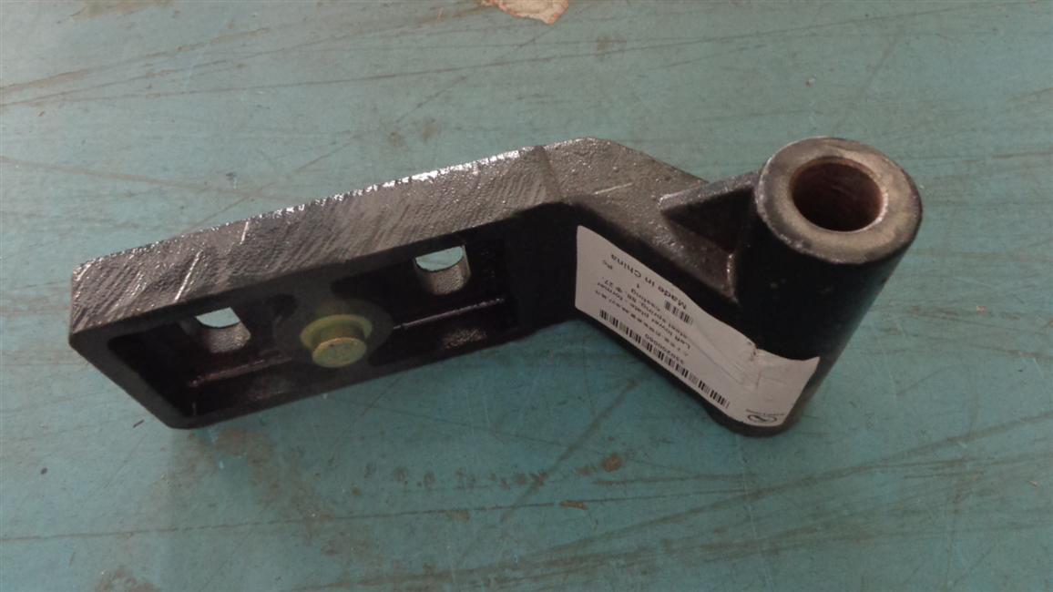 Lower left pad-front steel plate spring, 88, Φ27, castings