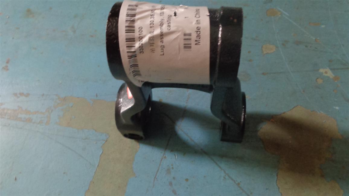 Ear assembly, rear, 130, 35, 90, castings-1