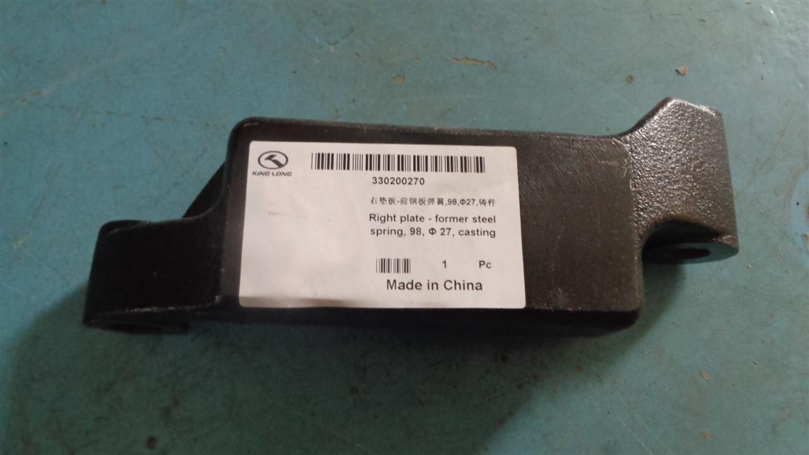 Ressort en tôle d'acier avant, 98, Φ27, coulées