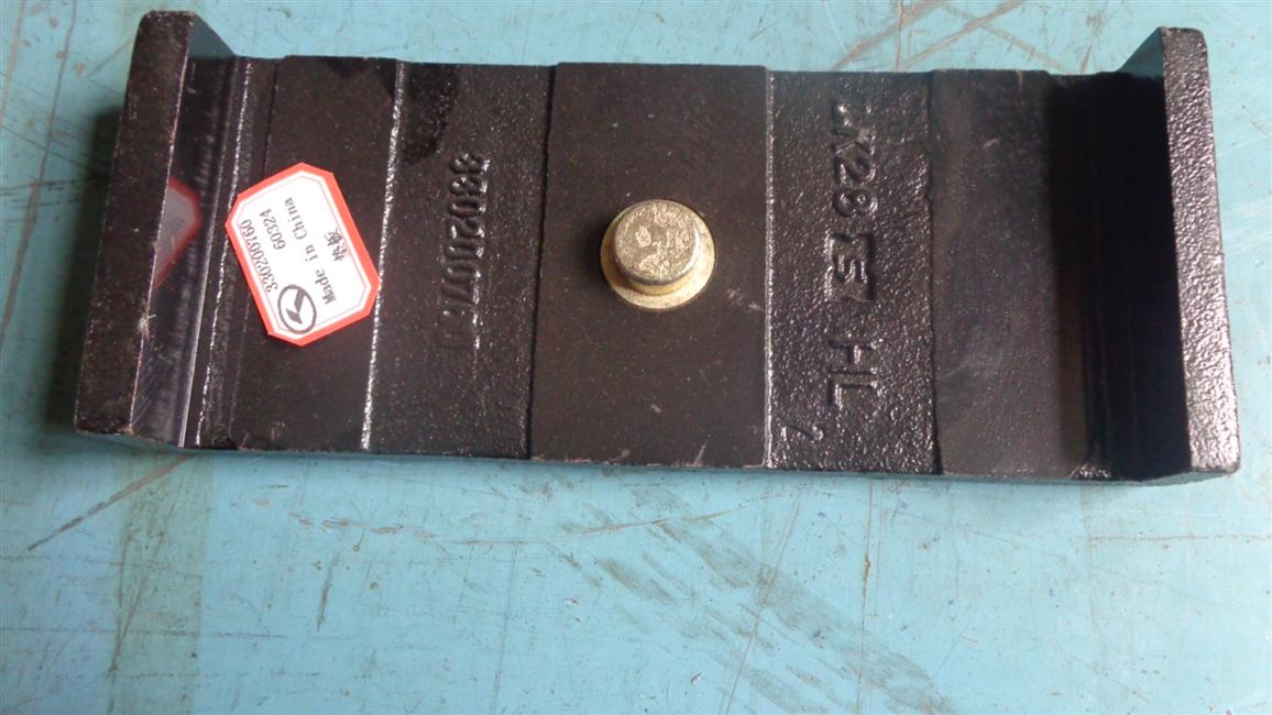 Back plate-back steel spring, 98, Φ27, castings-1