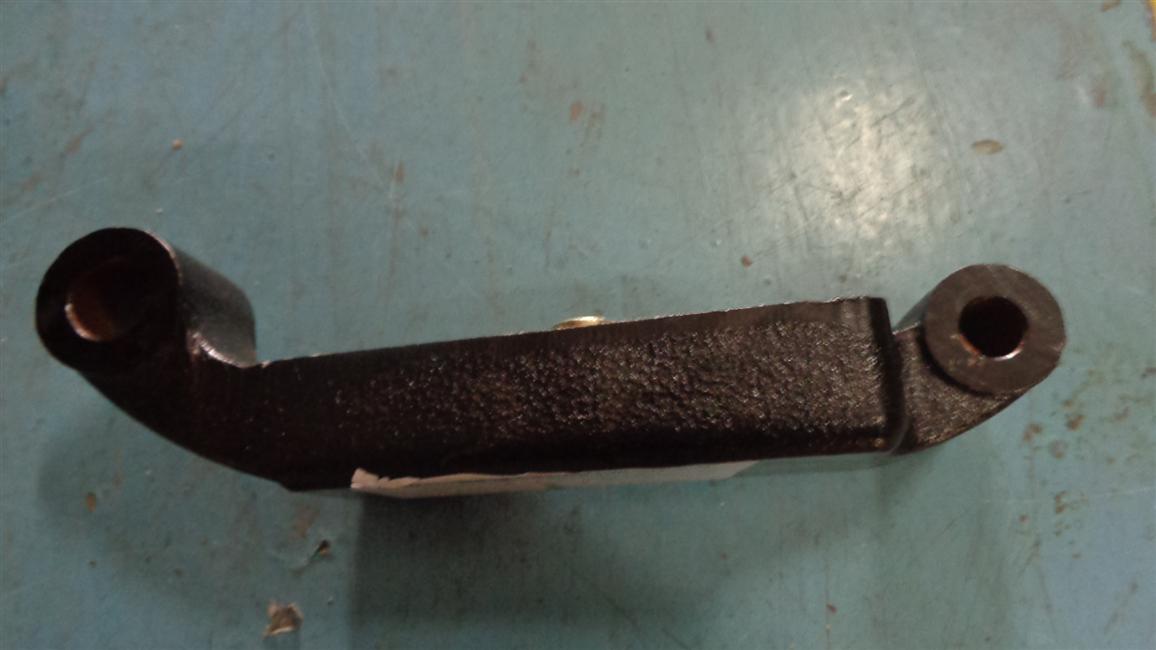 Left pad plate-front steel plate spring, 98, Φ27, castings-1