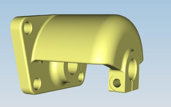 Bracket-rear leaf spring fixing, φ30, 75, casting-2