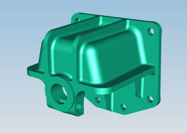 Rear bracket-rear leaf spring fixing, φ35-100, casting-1